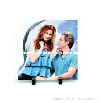 Sublimation Photo Slate/Rocks-Left Shed-Shaped Stone (Small)
